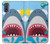 W3947 Shark Helicopter Cartoon Hard Case and Leather Flip Case For Motorola G Pure