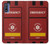 W3957 Emergency Medical Service Hard Case and Leather Flip Case For Motorola G Pure