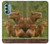 W3917 Capybara Family Giant Guinea Pig Hard Case and Leather Flip Case For Motorola Moto G Stylus 5G (2022)