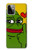 W3945 Pepe Love Middle Finger Hard Case and Leather Flip Case For Motorola Moto G Power (2023) 5G