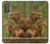 W3917 Capybara Family Giant Guinea Pig Hard Case and Leather Flip Case For Motorola Moto G Power 2022, G Play 2023