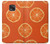 W3946 Seamless Orange Pattern Hard Case and Leather Flip Case For Motorola Moto G Power (2021)