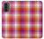 W3941 LGBT Lesbian Pride Flag Plaid Hard Case and Leather Flip Case For Motorola Moto G52, G82 5G