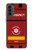 W3957 Emergency Medical Service Hard Case and Leather Flip Case For Motorola Moto G52, G82 5G