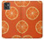 W3946 Seamless Orange Pattern Hard Case and Leather Flip Case For Motorola Moto G32