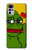 W3945 Pepe Love Middle Finger Hard Case and Leather Flip Case For Motorola Moto G22