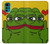 W3945 Pepe Love Middle Finger Hard Case and Leather Flip Case For Motorola Moto G22