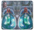 W3912 Cute Little Mermaid Aqua Spa Hard Case and Leather Flip Case For Motorola Moto G30, G20, G10