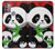 W3929 Cute Panda Eating Bamboo Hard Case and Leather Flip Case For Motorola Moto G30, G20, G10