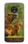 W3917 Capybara Family Giant Guinea Pig Hard Case and Leather Flip Case For Motorola Moto G7 Power