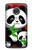 W3929 Cute Panda Eating Bamboo Hard Case and Leather Flip Case For Motorola Moto G7, Moto G7 Plus