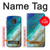 W3920 Abstract Ocean Blue Color Mixed Emerald Hard Case and Leather Flip Case For Motorola Moto G6