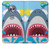 W3947 Shark Helicopter Cartoon Hard Case and Leather Flip Case For Motorola Moto X4