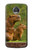 W3917 Capybara Family Giant Guinea Pig Hard Case and Leather Flip Case For Motorola Moto Z2 Play, Z2 Force