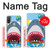 W3947 Shark Helicopter Cartoon Hard Case and Leather Flip Case For Motorola Moto E20,E30,E40