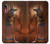 W3919 Egyptian Queen Cleopatra Anubis Hard Case and Leather Flip Case For Motorola Moto E6 Plus, Moto E6s