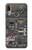 W3944 Overhead Panel Cockpit Hard Case and Leather Flip Case For Motorola Moto E6 Plus, Moto E6s