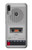 W3953 Vintage Cassette Player Graphic Hard Case and Leather Flip Case For Motorola Moto E6 Plus, Moto E6s