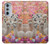 W3916 Alpaca Family Baby Alpaca Hard Case and Leather Flip Case For Motorola Edge 30 Pro