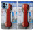 W3925 Collage Vintage Pay Phone Hard Case and Leather Flip Case For Motorola Edge+ (2023), X40, X40 Pro, Edge 40 Pro