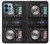 W3931 DJ Mixer Graphic Paint Hard Case and Leather Flip Case For Motorola Edge+ (2023), X40, X40 Pro, Edge 40 Pro