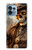 W3949 Steampunk Skull Smoking Hard Case and Leather Flip Case For Motorola Edge+ (2023), X40, X40 Pro, Edge 40 Pro