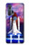 W3913 Colorful Nebula Space Shuttle Hard Case and Leather Flip Case For Motorola Edge+