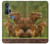 W3917 Capybara Family Giant Guinea Pig Hard Case and Leather Flip Case For Motorola Edge+