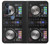 W3931 DJ Mixer Graphic Paint Hard Case and Leather Flip Case For Motorola Edge+