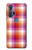 W3941 LGBT Lesbian Pride Flag Plaid Hard Case and Leather Flip Case For Motorola Edge+