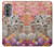 W3916 Alpaca Family Baby Alpaca Hard Case and Leather Flip Case For Motorola Edge (2022)