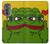 W3945 Pepe Love Middle Finger Hard Case and Leather Flip Case For Motorola Edge (2022)