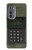 W3959 Military Radio Graphic Print Hard Case and Leather Flip Case For Motorola Edge (2022)