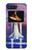 W3913 Colorful Nebula Space Shuttle Hard Case For Motorola Moto Razr 2022
