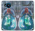W3912 Cute Little Mermaid Aqua Spa Hard Case and Leather Flip Case For Nokia 8.3 5G