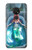W3911 Cute Little Mermaid Aqua Spa Hard Case and Leather Flip Case For Nokia 7.2