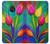 W3926 Colorful Tulip Oil Painting Hard Case and Leather Flip Case For Nokia 7.2