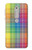 W3942 LGBTQ Rainbow Plaid Tartan Hard Case and Leather Flip Case For Nokia 6.1, Nokia 6 2018