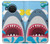 W3947 Shark Helicopter Cartoon Hard Case and Leather Flip Case For Nokia X20