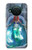 W3912 Cute Little Mermaid Aqua Spa Hard Case and Leather Flip Case For Nokia X10