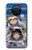 W3915 Raccoon Girl Baby Sloth Astronaut Suit Hard Case and Leather Flip Case For Nokia X10