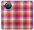 W3941 LGBT Lesbian Pride Flag Plaid Hard Case and Leather Flip Case For Nokia X10