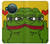 W3945 Pepe Love Middle Finger Hard Case and Leather Flip Case For Nokia X10