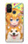 W3918 Baby Corgi Dog Corgi Girl Candy Hard Case and Leather Flip Case For OnePlus Nord N100