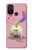 W3923 Cat Bottom Rainbow Tail Hard Case and Leather Flip Case For OnePlus Nord N100