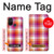W3941 LGBT Lesbian Pride Flag Plaid Hard Case and Leather Flip Case For OnePlus Nord N100