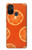 W3946 Seamless Orange Pattern Hard Case and Leather Flip Case For OnePlus Nord N100