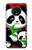 W3929 Cute Panda Eating Bamboo Hard Case and Leather Flip Case For OnePlus 7T