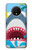 W3947 Shark Helicopter Cartoon Hard Case and Leather Flip Case For OnePlus 7T