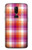 W3941 LGBT Lesbian Pride Flag Plaid Hard Case and Leather Flip Case For OnePlus 6